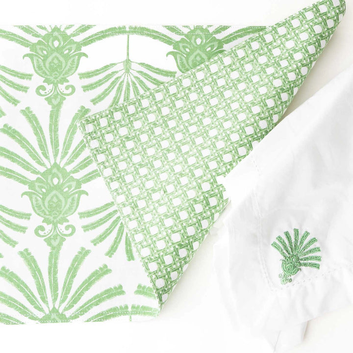 Deco Palm Reversible Placemat, sold individually-placemat-LNH Edit