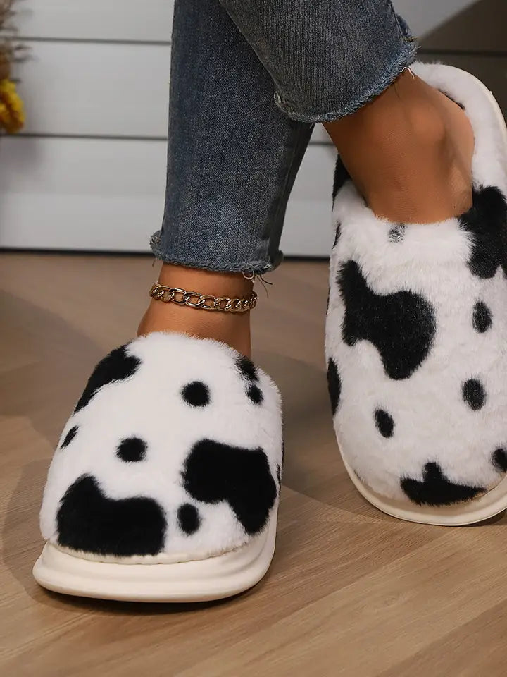 Cow slippers online