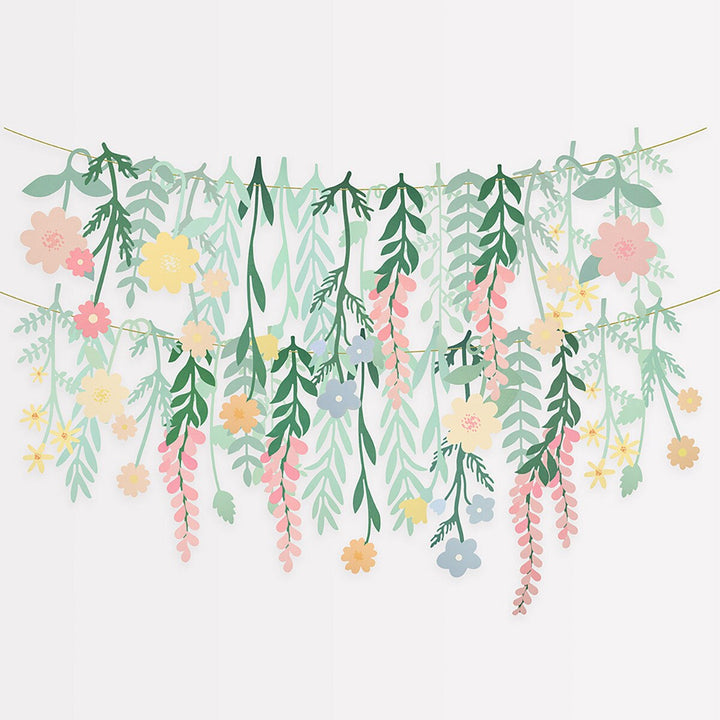 Floral Paper Backdrop-Seasonal Decorations-LNH Edit