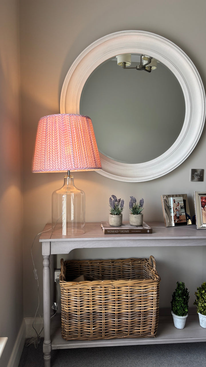 Khoti Pink Empire Pleated Lampshade