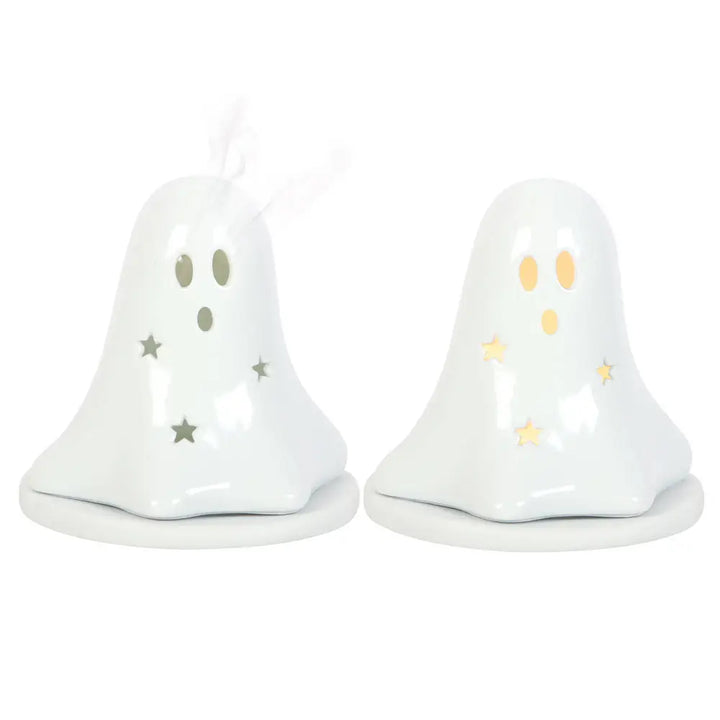 Ghost Halloween Cone incence holder-Seasonal Decorations-LNH Edit