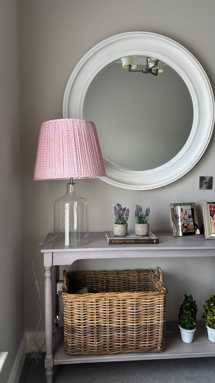 Khoti Pink Empire Pleated Lampshade