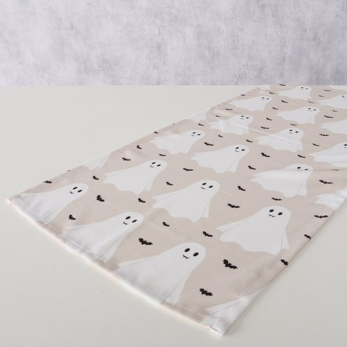Ghostie Halloween Table Runner