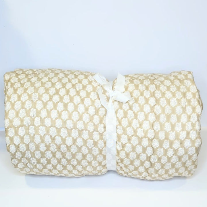 Romeo/Lydia Reversible Quilt Bedspread-Quilts-LNH Edit