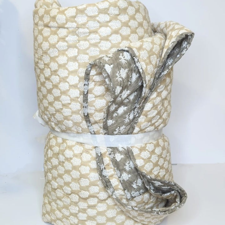 Romeo/Lydia Reversible Quilt Bedspread-Quilts-LNH Edit