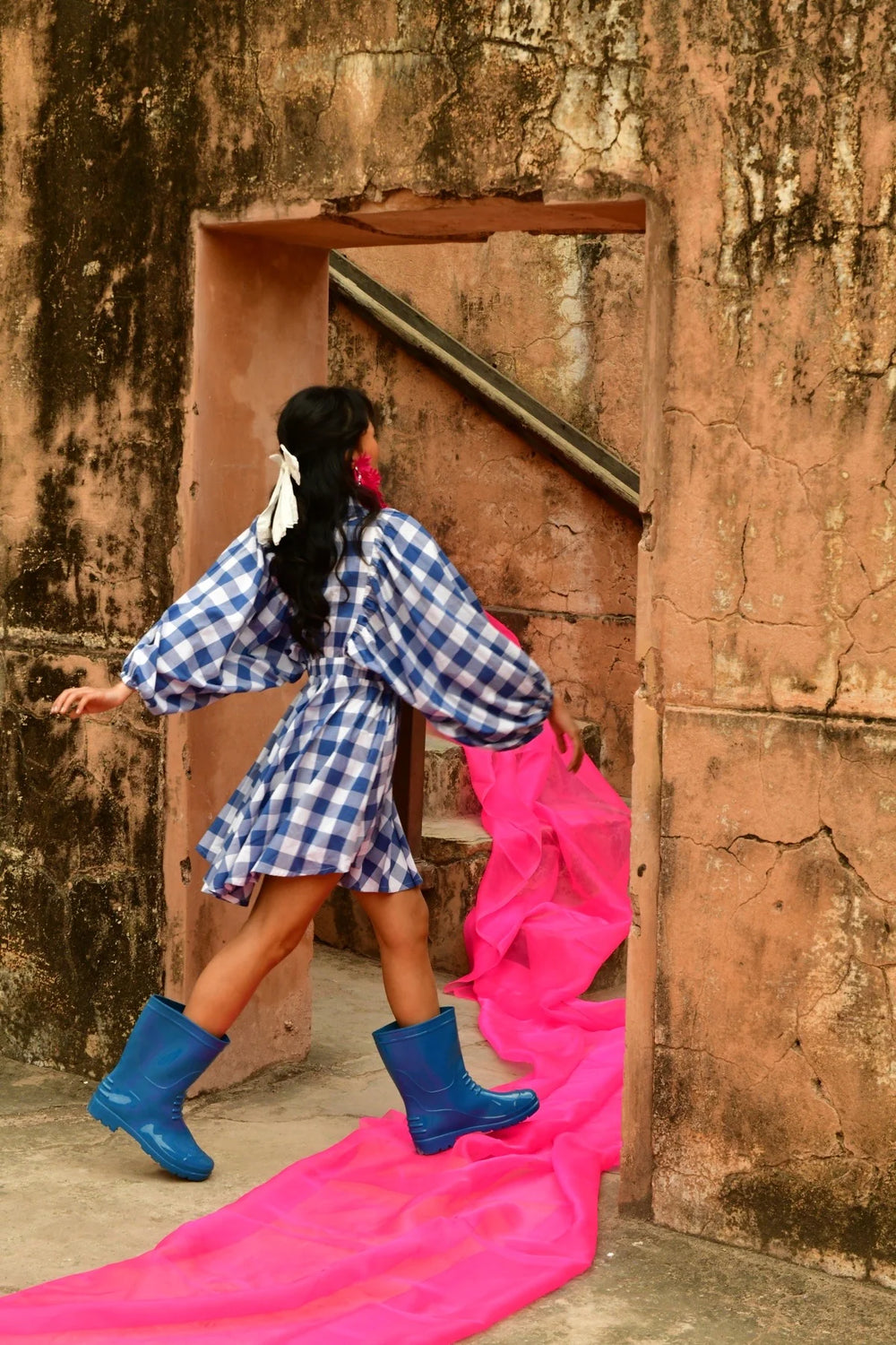 KIKI DRESS BLUE-Dresses-LNH Edit