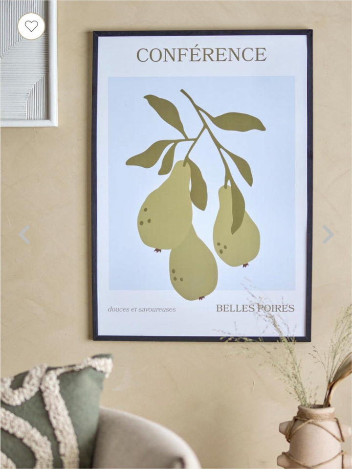Framed Pear Picture-Prints-LNH Edit