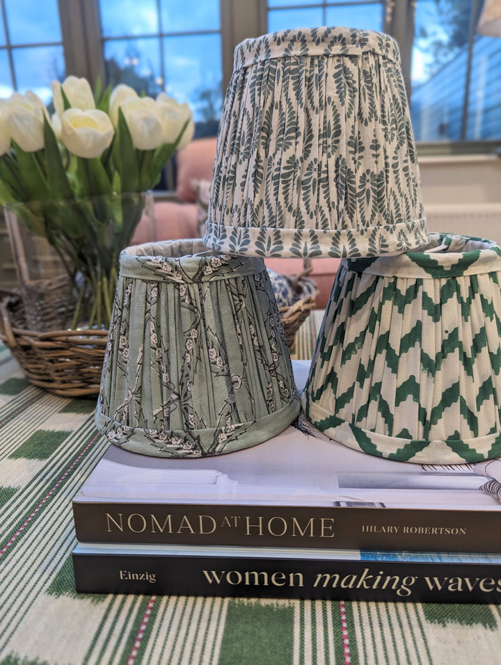 Charlotte Empire Pleated Lampshade-Lampshades-LNH Edit