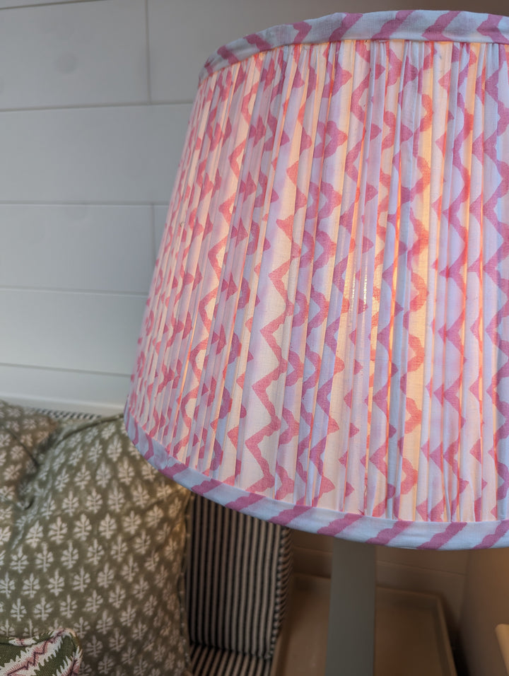 Anais Empire Pleated Lampshade-Lampshades-LNH Edit