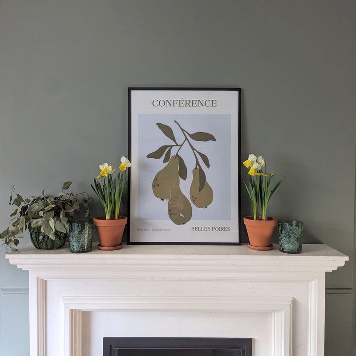 Framed Pear Picture-Prints-LNH Edit