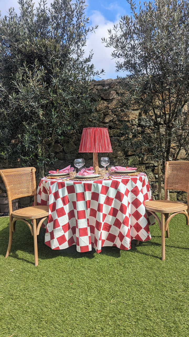 Elizabeth Pink Linen Placemat, Set of 2