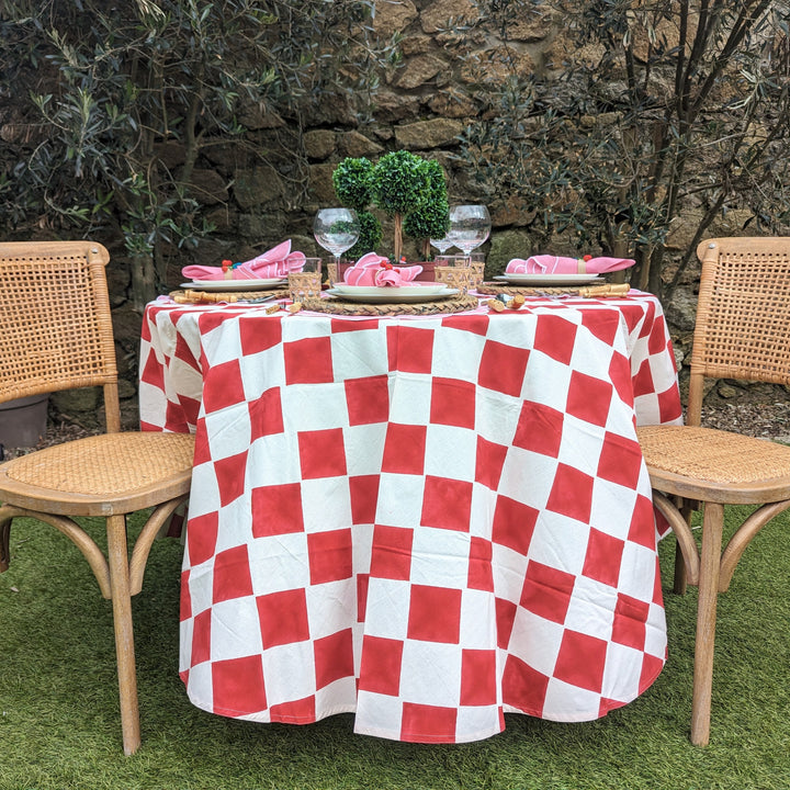 Elizabeth Pink Linen Placemat, Set of 2