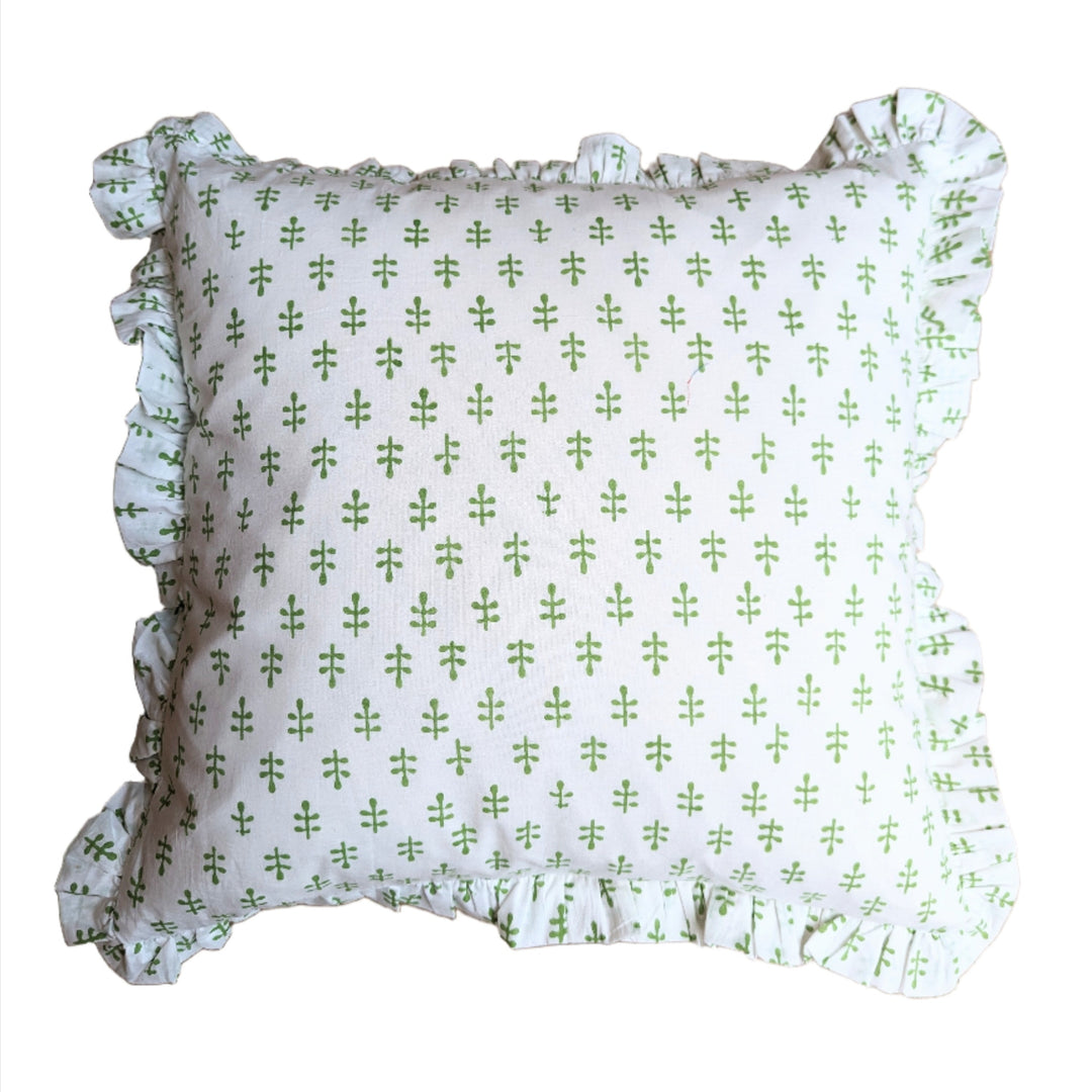 Yvonne Frill Cushion Cover, 2 sizes