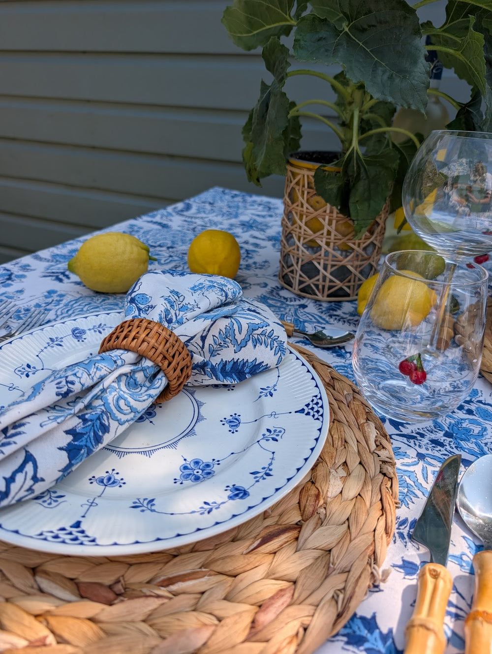 Bella Rectangular Tablecloth-Tablecloths-LNH Edit