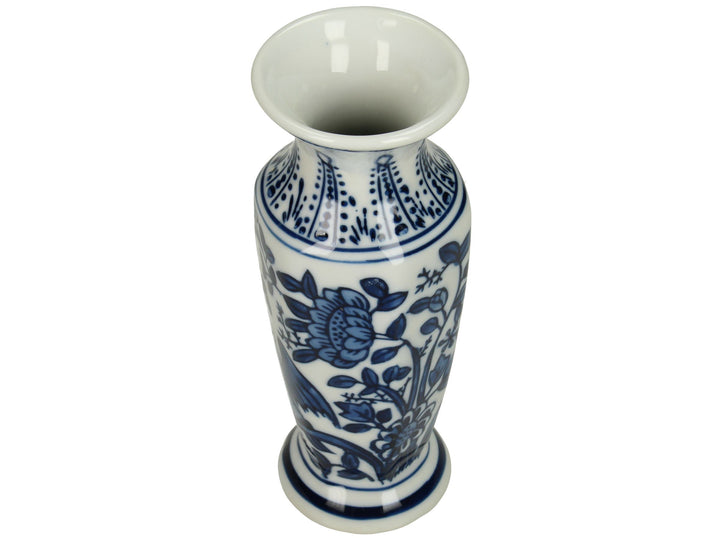 Chinoiserie Bud Vase Blue 3-Vases-LNH Edit