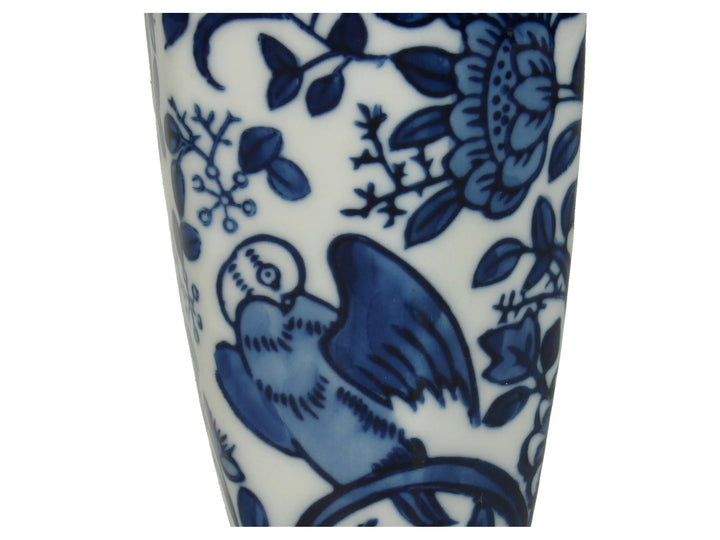 Chinoiserie Bud Vase Blue 3-Vases-LNH Edit