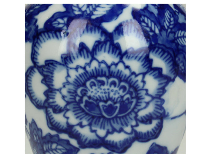 Chinoiserie Bud Vase Blue 4-Vases-LNH Edit