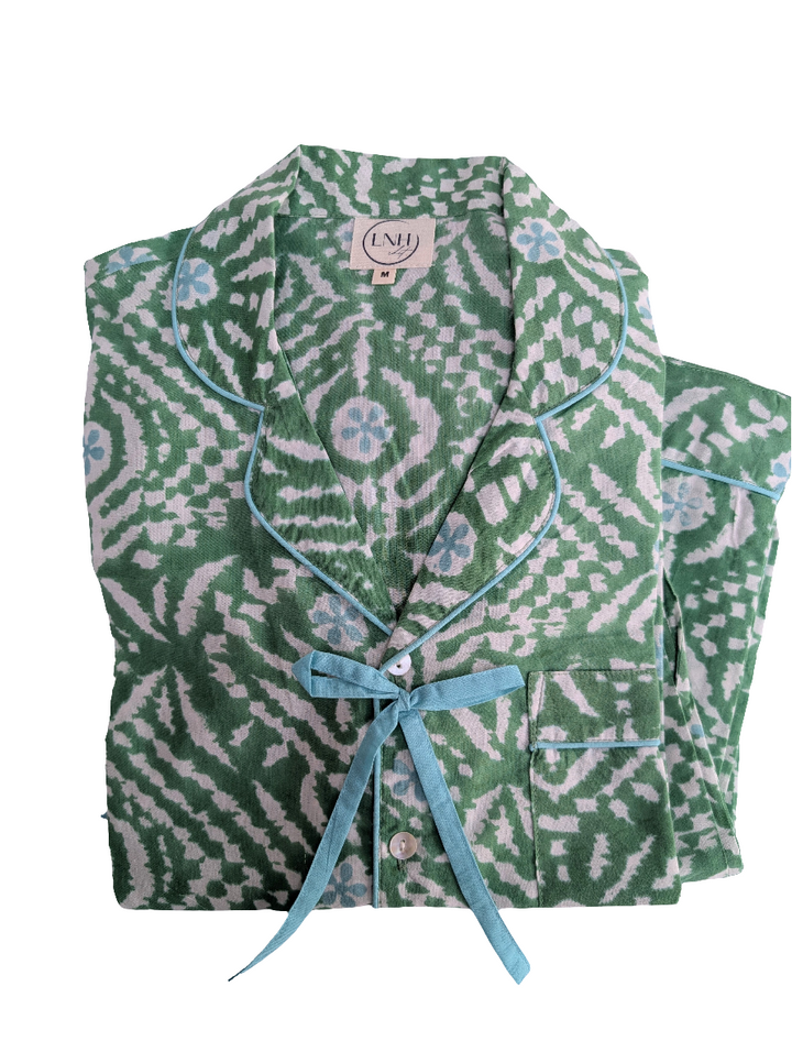 Maisie bow Pyjama Set-Pyjamas-LNH Edit