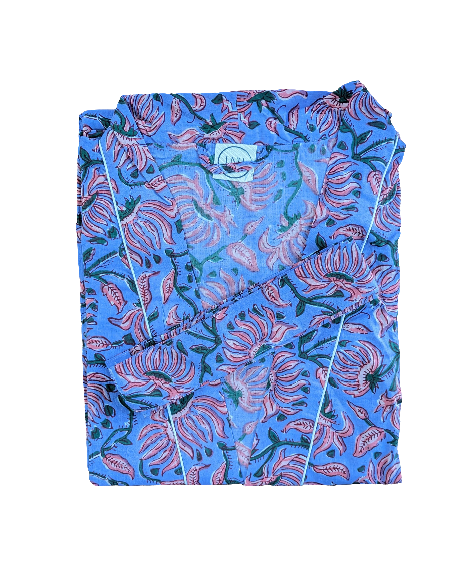 Penny Printed Robe-Dressing Gowns/Robes-LNH Edit