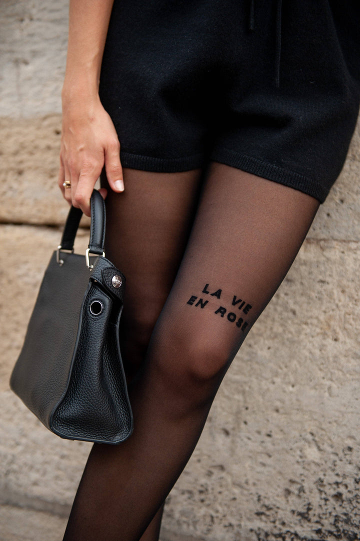 Sheer Tights - La vie en rose-Socks-LNH Edit