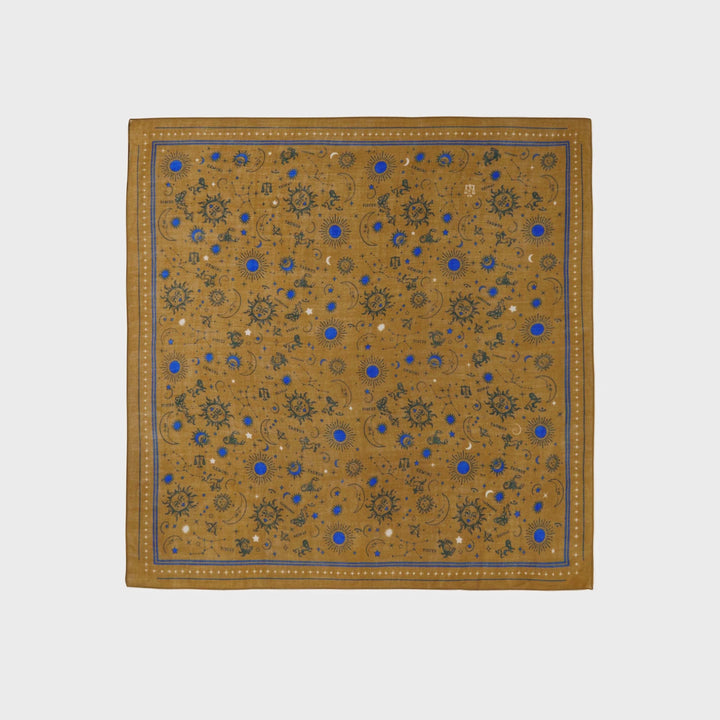 100% Wool Scarf Madeleine Olive-scarf-LNH Edit