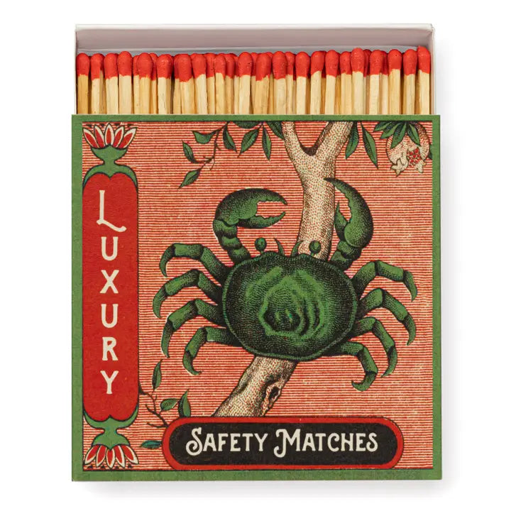 Crab Square Matchbox-Matches-LNH Edit
