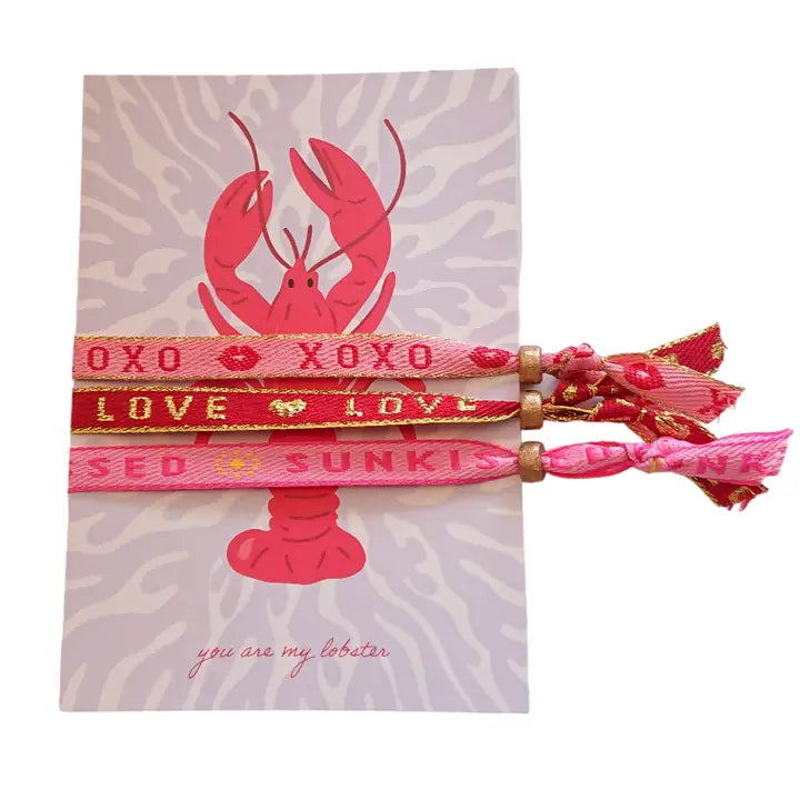 Lobster Love Bracelet set