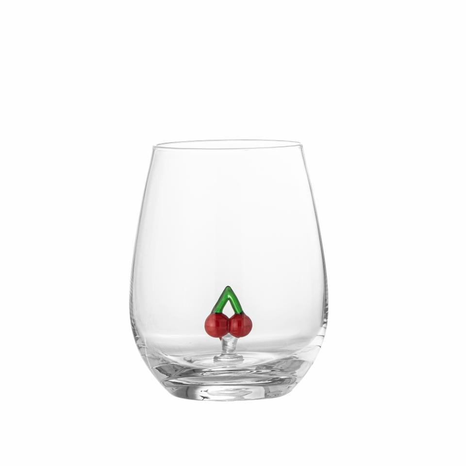 Misa Drinking Glass, cherry  sold individually