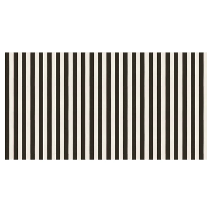 Black Striped Paper Tablecloth-Paper tablecloth-LNH Edit