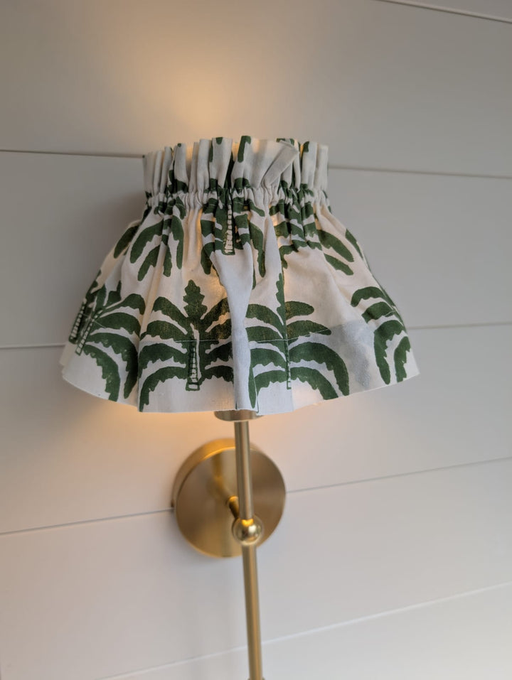 Modern palm lampshade cover-Lampshades-LNH Edit