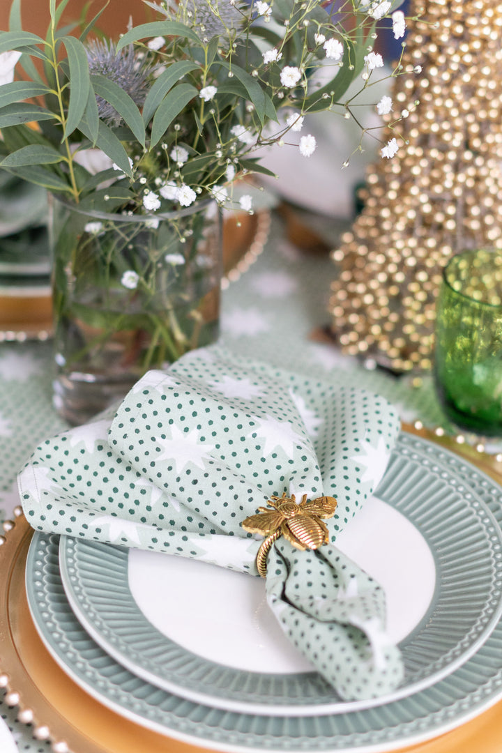 Golden beaded Charger, sold Individually