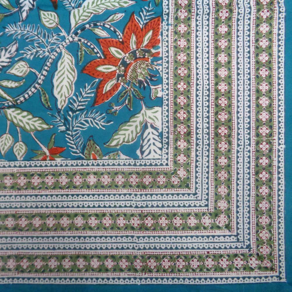 Alison Sea Green Rectangular Tablecloth