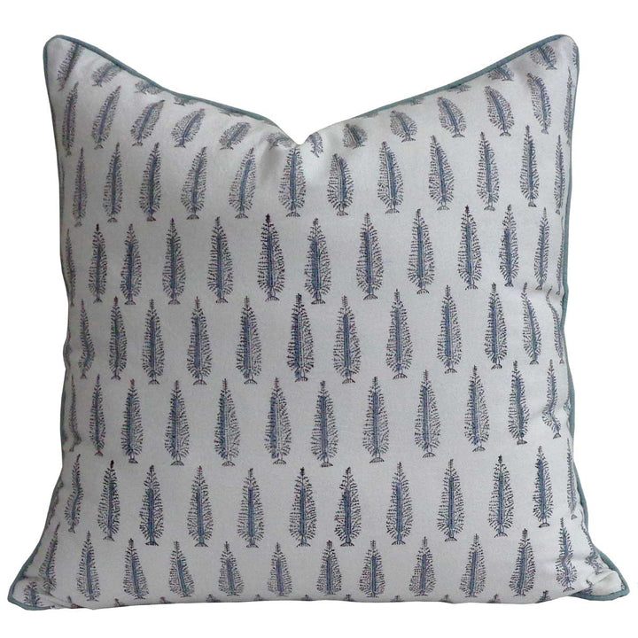Poppy Blue Cushion Cover-Cushion Covers-LNH Edit