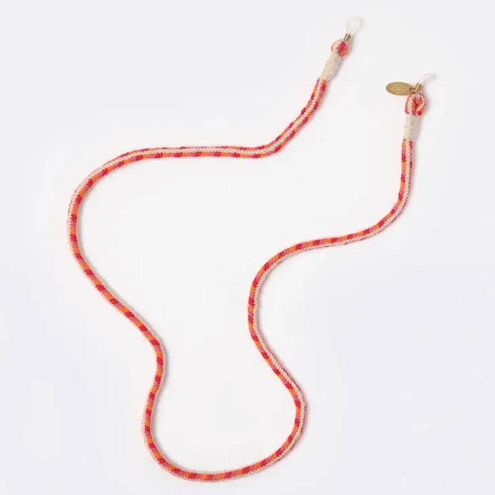 Pink Handwoven Sunglasses Cord-Sunglasses Cords-LNH Edit