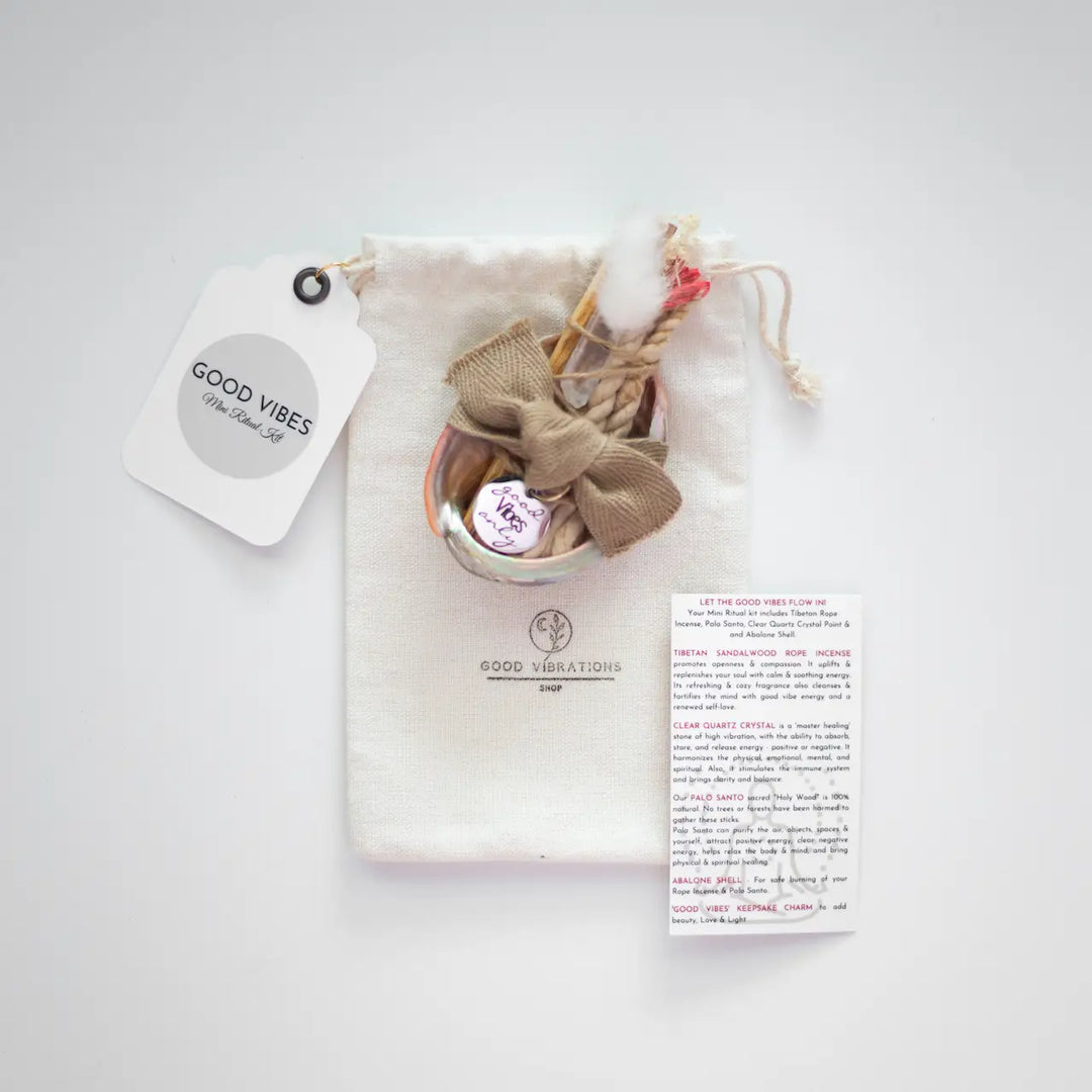 Good Vibes, Mini Ritual Kit-Crystals-LNH Edit