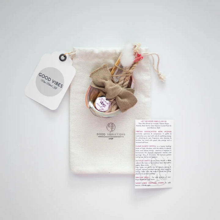 Good Vibes, Mini Ritual Kit-Crystals-LNH Edit