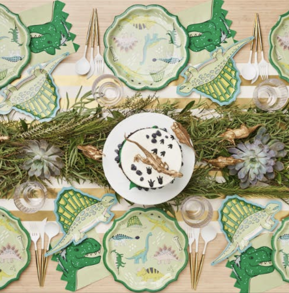Dinosaur Paper Cocktail Napkins-Paper Napkins-LNH Edit