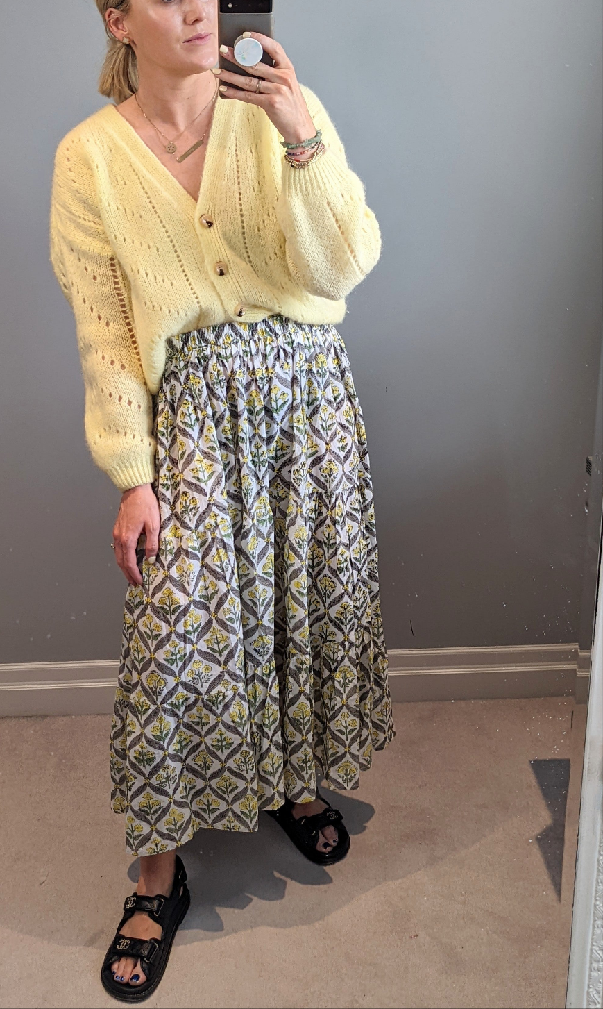 Maisie Skirt in Yellow-Dresses-LNH Edit