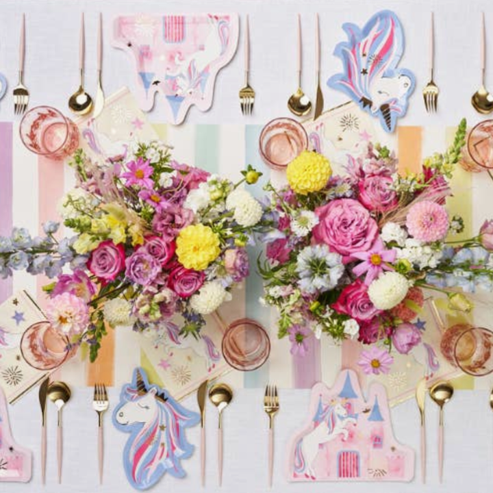 Unicorn Paper Cocktail Napkins-Paper Napkins-LNH Edit