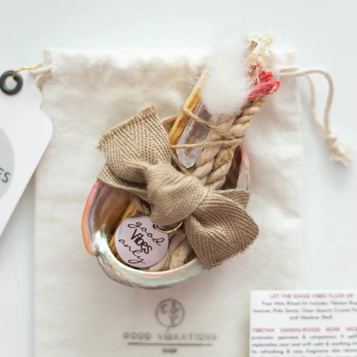 Good Vibes, Mini Ritual Kit-Crystals-LNH Edit