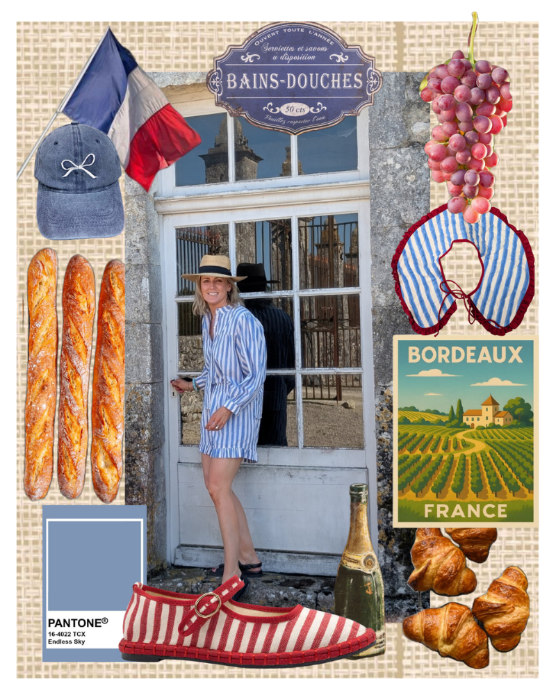 Woman in stripes – effortless French fashion