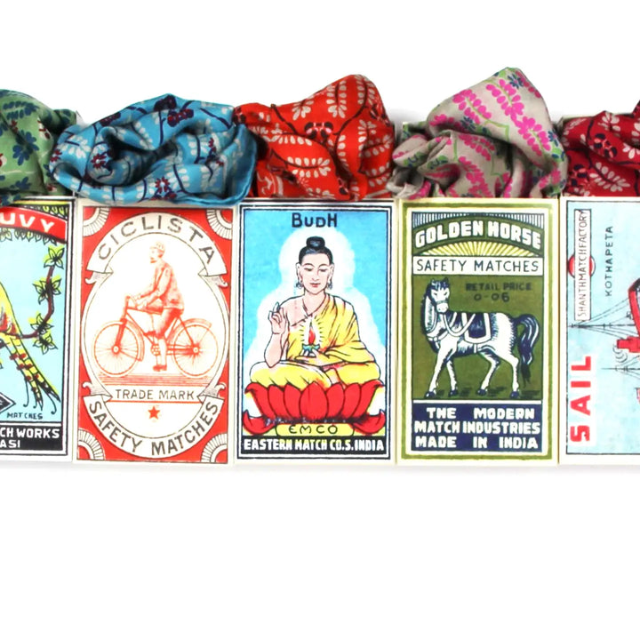 Mini Silk Albertine Red scarf