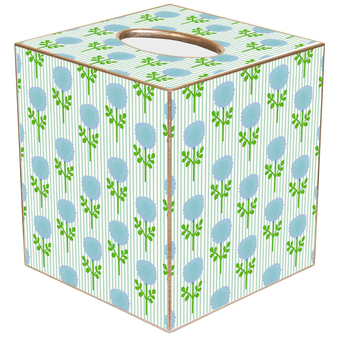 Marigold Stripe Tissue Box Cover