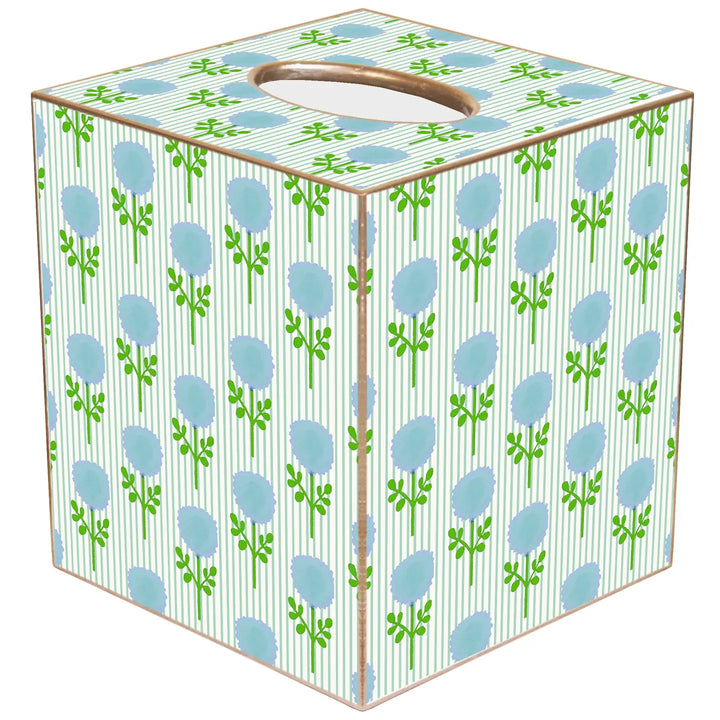Marigold Stripe Tissue Box Cover