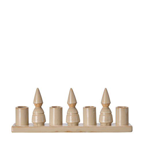 Santa Candle Holder