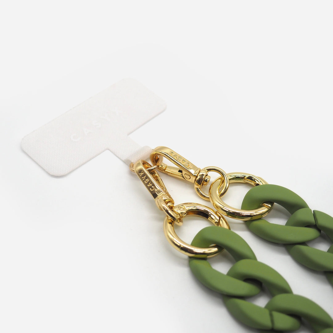 Khaki phone chain