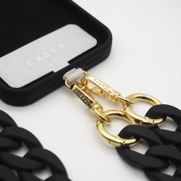 Deep Black phone chain
