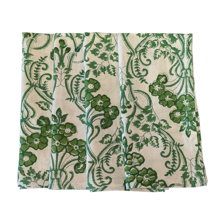 Glinda Green Napkin, Set of 4