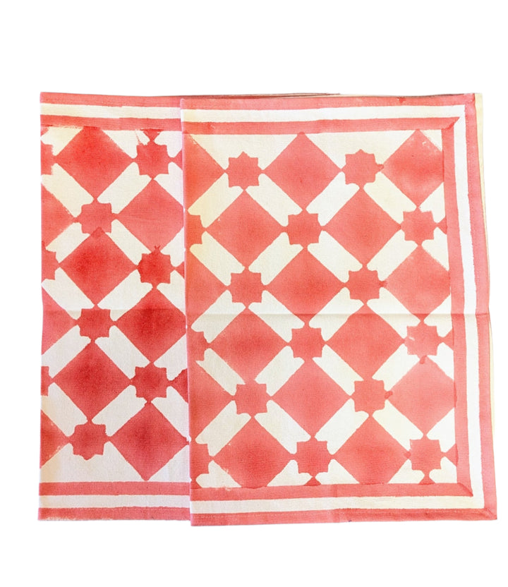 Adeline Pink Placemats, Set of 2