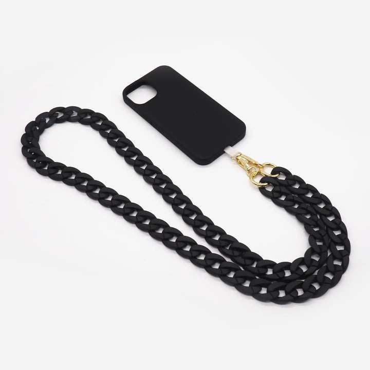 Deep Black phone chain